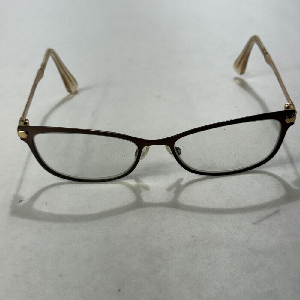 Jimmy Choo Eyeglasses Sunglasses Frames Only JC125 140 Transparent Gold Black